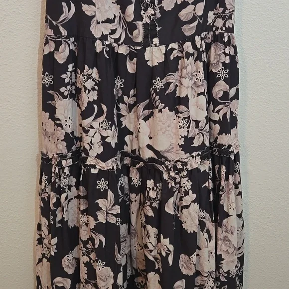 Anthropologie Floral Midi Dress MP - Picture 4 of 11